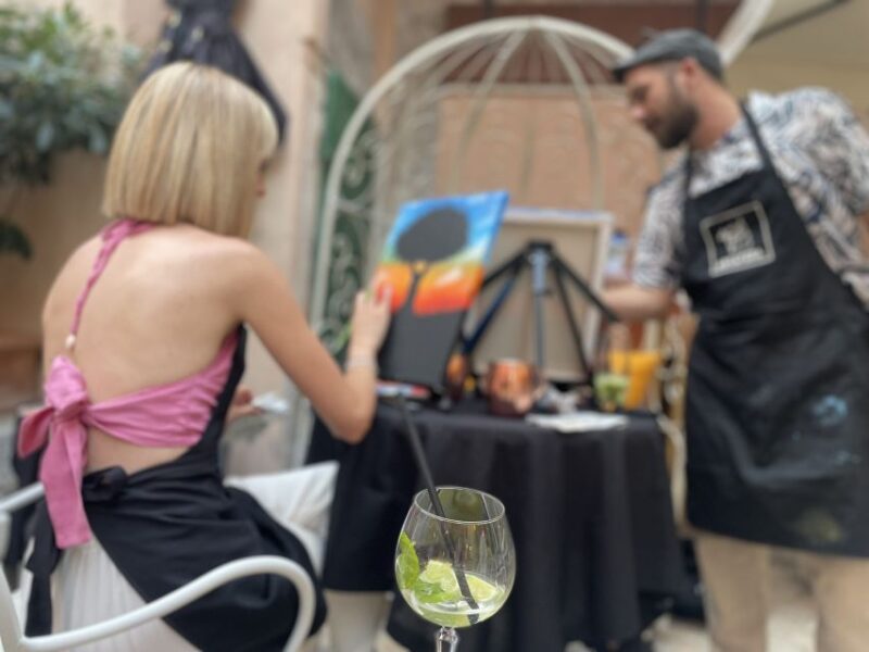 Rovinj: Artafera Painting Workshops - Paint, Wine & More - Whats Included in the Workshop