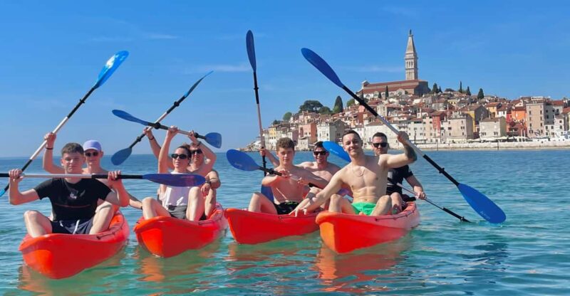 Rovinj: BUBA-KAYAK Tours, Snorkeling, Cliff Jupming&Drinks - Pricing and Booking