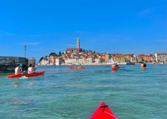 Rovinj: BUBA-KAYAK Tours, Snorkeling, Cliff Jupming&Drinks - Kayak and Snorkeling