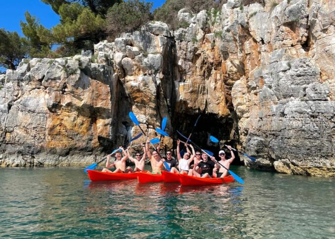 Rovinj: BUBA-KAYAK Tours, Snorkeling, Cliff Jupming&Drinks - Scenic Views and Sightseeing