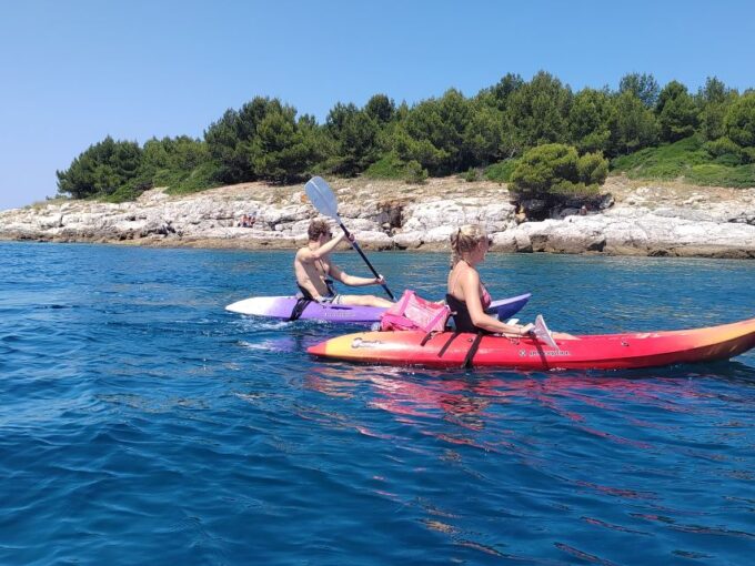 Rovinj: Golden Cape Desert Islands Kayak & Snorkeling Tour - Safety and Sustainability Measures