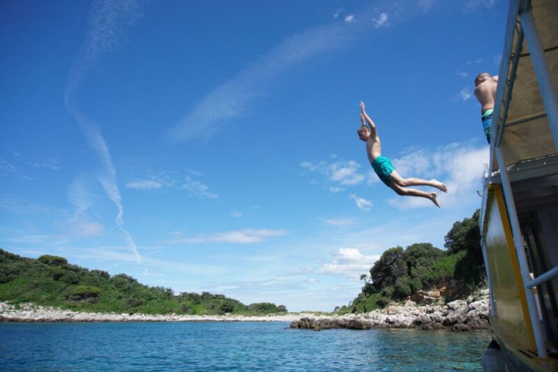 Rovinj Islands Boat Tour With Swimming - Inclusions and Exclusions