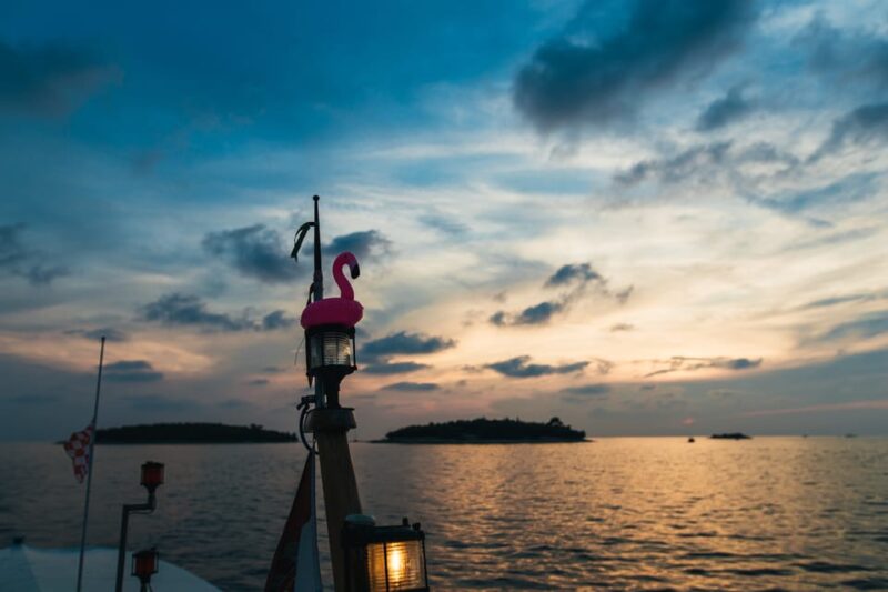 Rovinj: Sunset Cruise With Swim Stop, Drinks, and Fruits - Inclusions and Amenities
