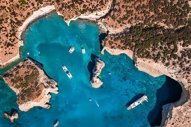 Royal Blue Half Day Private Tour to Kleftiko Milos - Inclusions and Amenities