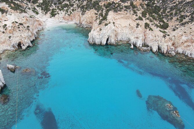 Royal Blue Half Day Private Tour to Kleftiko Milos - Meeting Details