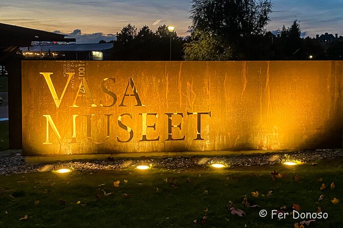 Royal Wreck: the Vasa Museum, From Depth to Glory -Private Tour - Tour Details