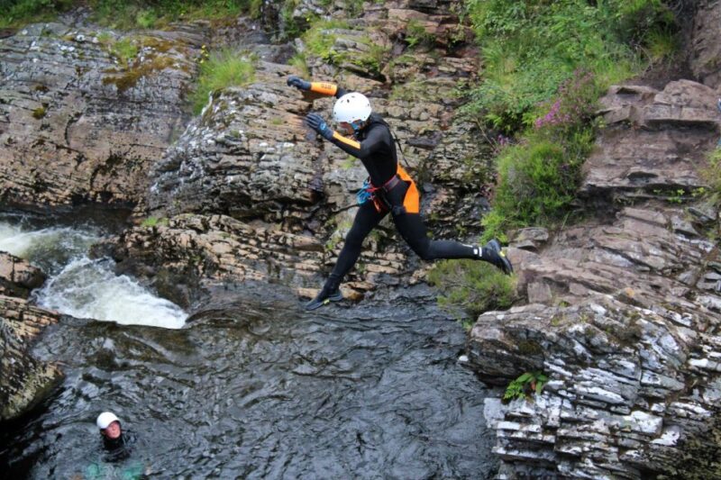Roybridge, Lochaber: CANYONING - Laggan Canyon - Safety and Equipment