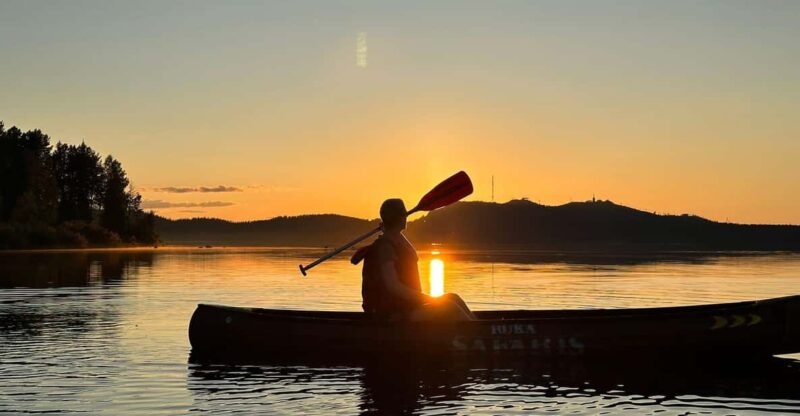Ruka : Midnight Sun Canoeing on the Ruka Lake - Experience Highlights