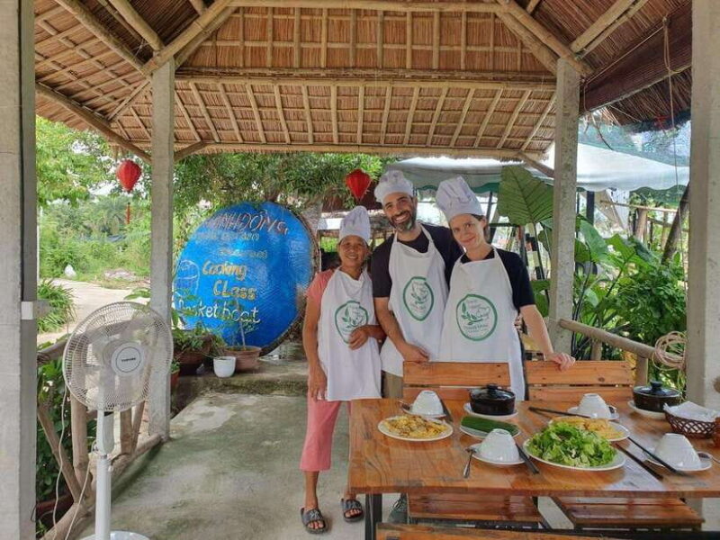 Rural Cycle, Market Tour, Basket Boat & Organic Farm Cooking - Itinerary Highlights