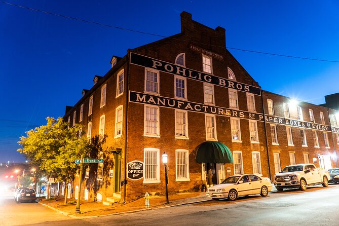 RVA Ghosts Shockoe Bottom Sinister Scares by US Ghost Adventures - Tour Logistics