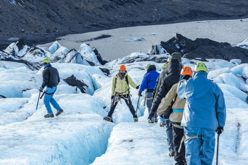 RVK: Glacier Hike, South Coast Waterfalls & Black Sand Beach - Itinerary Highlights