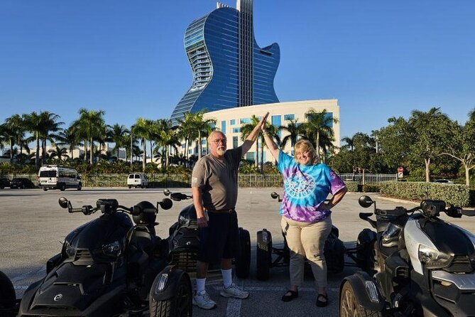 Ryker Day Tour From Hard Rock Casino to Las Olas/Ft. Lauderdale - Key Points