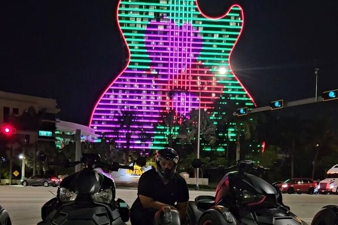 Ryker Night Tour From Hard Rock Casino to Las Olas Ft. Lauderdale - Inclusive Package and Fees
