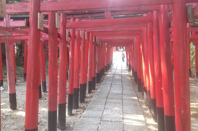 Ryugeji Temple Ocha Kaikan YumeTerrace Minowa Inari Shrine /C-G - Minowa Inari Shrine