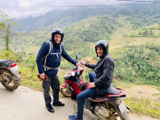 Sa Pa: Guided Motorbike Tour to Ethnic Villages With Lunch - Mountain and Rice Terrace Views