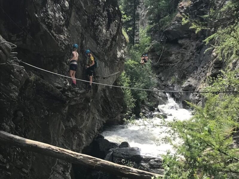Saas-Fee: Gorge Alpine Via Ferrata and Flying Fox Tour - Booking and Cancellation Policy