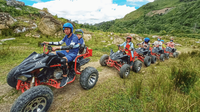 Sabah: ATV Adventure at Kundasang - Scenic Routes and Landscapes