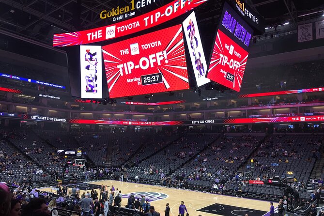 Sacramento Kings Basketball Game at Golden 1 Center - Transportation Options