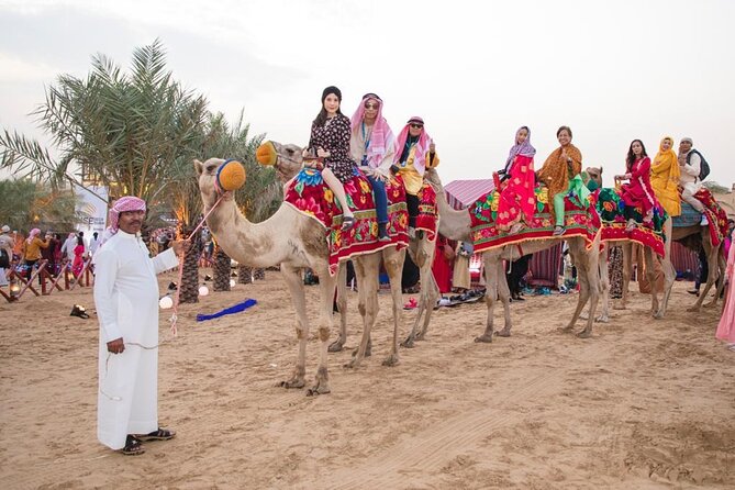 Safari and Barbecue Dinner in the Dubai Desert - Camel Rides and Sand Boarding