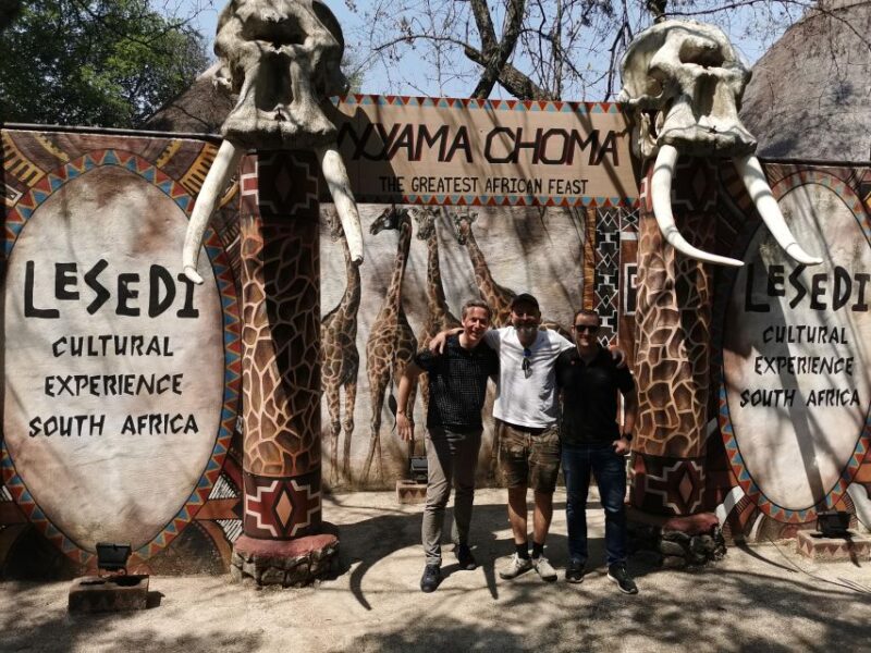 Safari at Lion and Rhino Park / Lesedi Culture Village - Traditional Performances