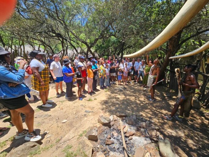 Safari at Lion and Rhino Park / Lesedi Culture Village - Pickup and Return