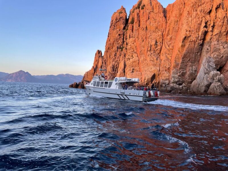 Sagone/Cargèse: Calanques De Piana Capo Rosso Swimming - Itinerary