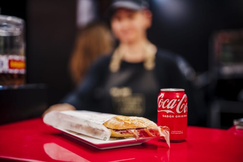 Sagrada Familia Jamón Iberico Sandwich & Drink To Go - Key Points