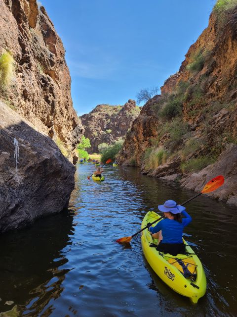 Saguaro Lake: Guided Kayaking Tour - What to Bring and Restrictions