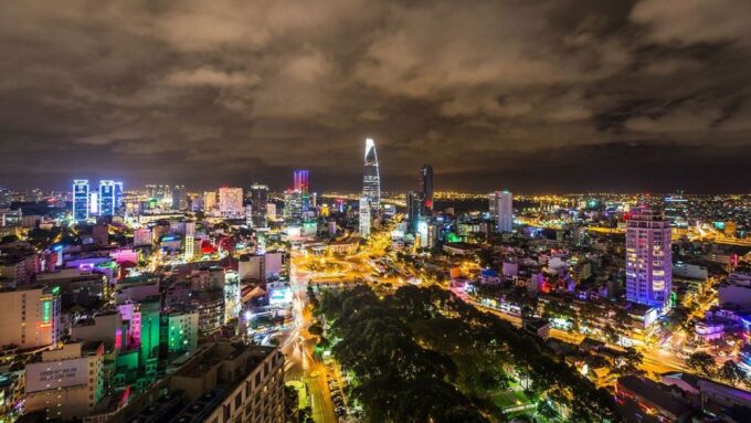 Sai Gon Night Life Tour by Motorbike in Ho Chi Minh - Rooftop Bar Experience