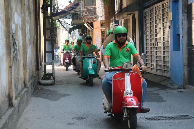 Saigon After Dark Vespa Street Food Tour + Live Music 4 Hours - Pickup and Booking