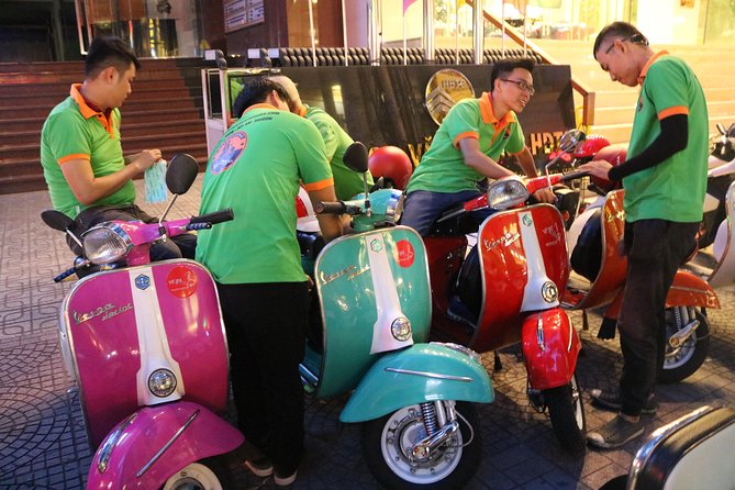 Saigon After Dark Vespa Street Food Tour + Live Music 4 Hours - Culinary Delights
