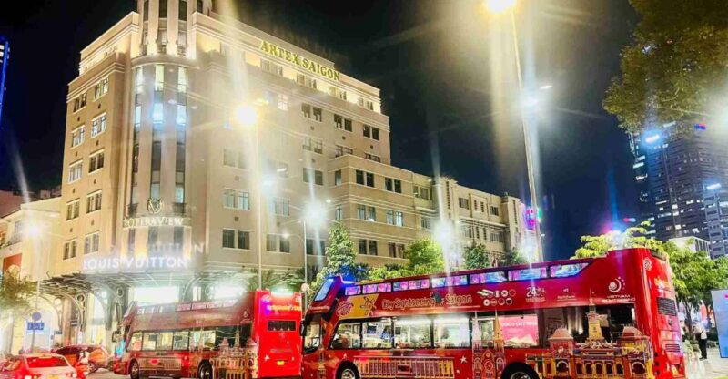 Saigon: City Sightseeing 45-Minute Panoramic Night Tour - Tour Duration and Timing