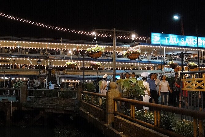 Saigon Dinner on Indochina Junk/ Ben Nghe Cruise Ho Chi Minh City - Navigating the River Cruise