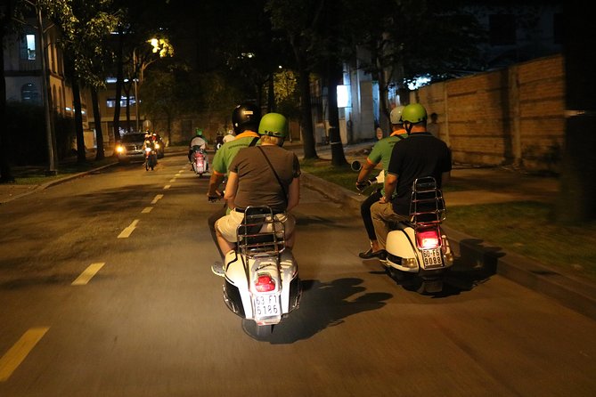 Saigon Vespa By Night Street Food Tour 4,5 Hours - Capacity and Accessibility