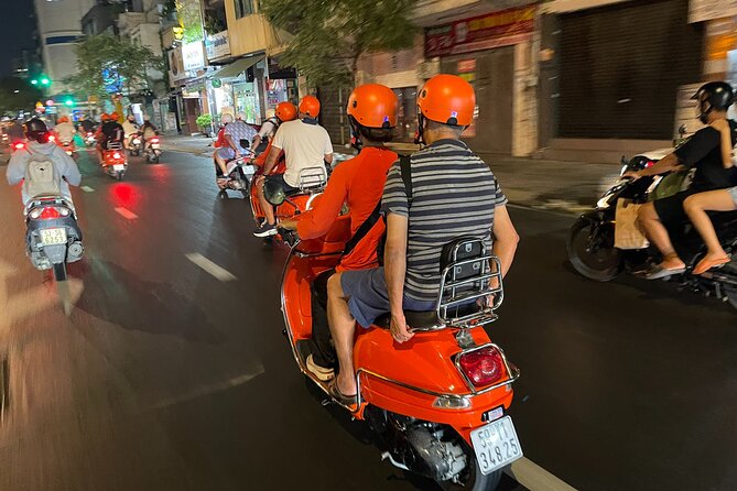 Saigon Vespa By Night Street Food With Female Riders Ao Dai - Pickup and Drop-off Information