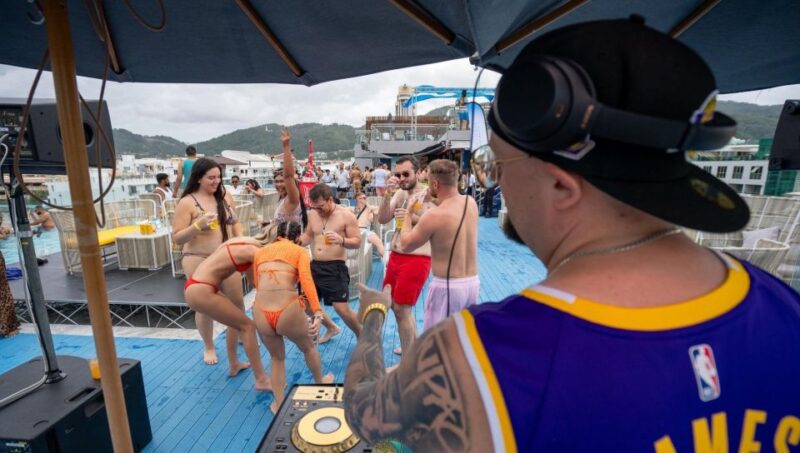 Sailaway Pool Party Phuket - Included Amenities