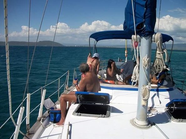 Sailing Adventure Cruise From Montego Bay - Relaxing on the Yachts Deck