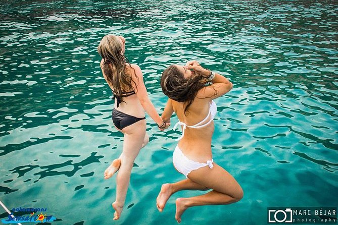 Sailing Along the Costa Brava in a Big Catamaran With Buffet-Barbecue and Bathing Inlet. Drinks Included. - Onboard Activities