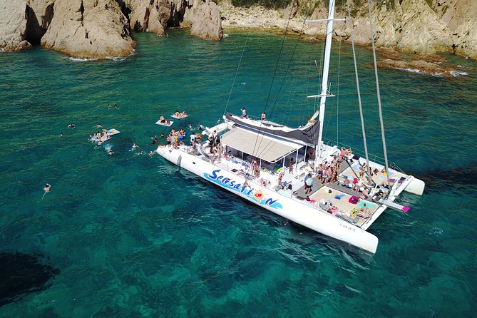 Sailing Along the Costa Brava in a Big Catamaran With Buffet-Barbecue and Bathing Inlet. Drinks Included. - Buffet-Barbecue Menu