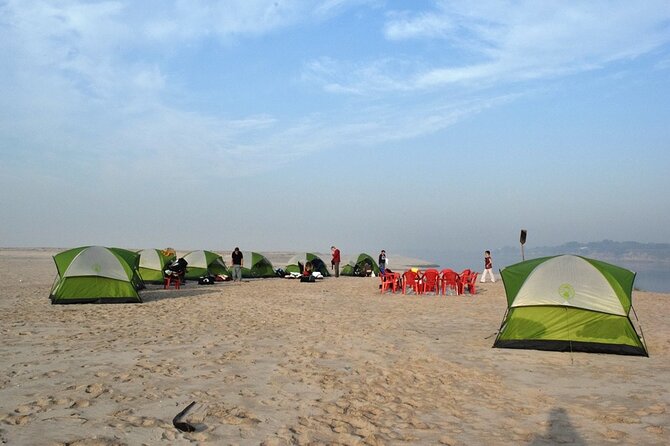 Sailing and Camping on the Ganges - Floating on the Ganges at Sunrise