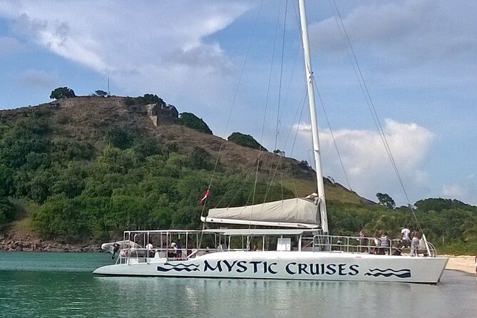 Sailing Antiguas West Coast - Visiting the Secluded Beach