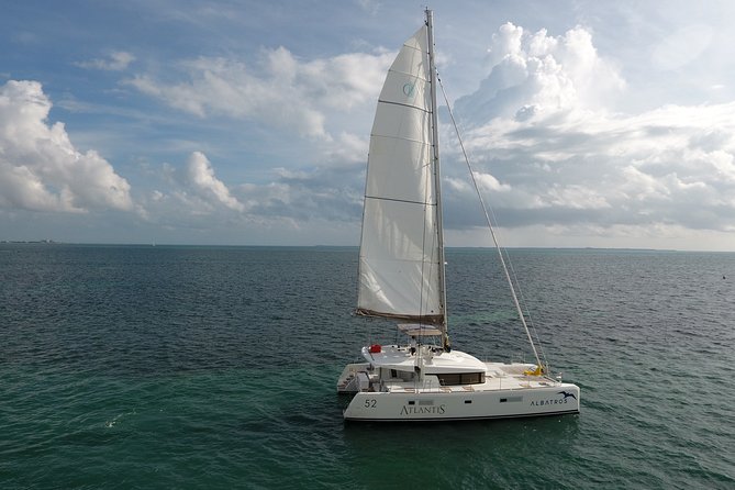 Sailing Catamaran PLATINO With Open Bar to Isla Mujeres - Frequently Asked Questions