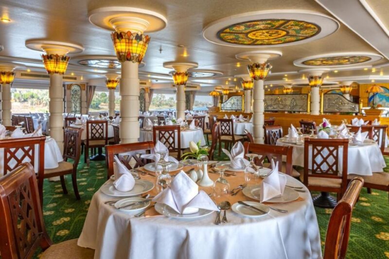 Sailing Nile Cruise From Aswan to Luxor 2 Nights - Cruise Amenities and Inclusions