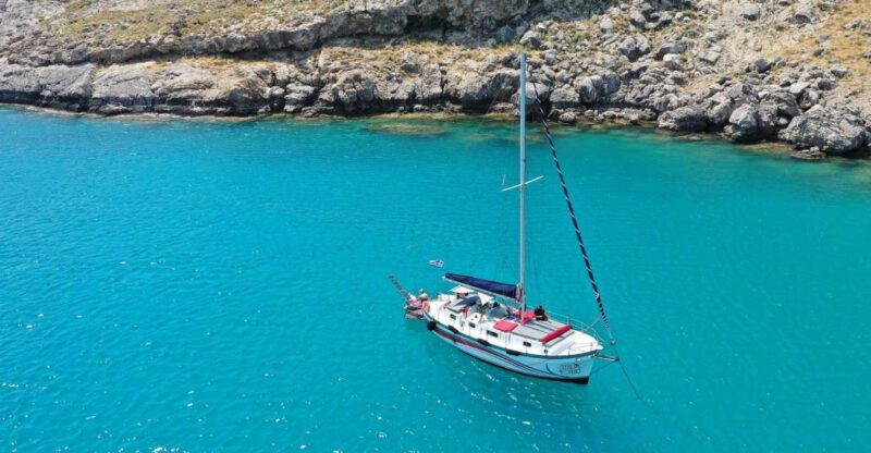 Sailing Tour Around Lindos With Food and Drinks - Key Points