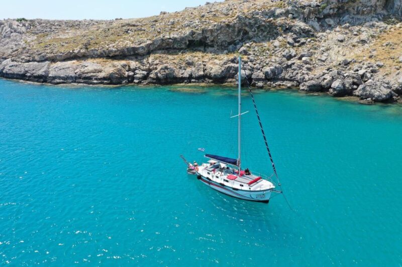 Sailing Tour Around Lindos With Food and Drinks - Inclusions