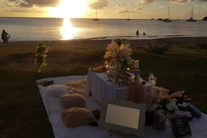 Saint Lucia Beachfront Sunset Picnics - Picnic Inclusions and Services