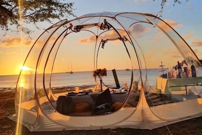 Saint Lucia Beachfront Sunset Picnics - Upgrade Options Available