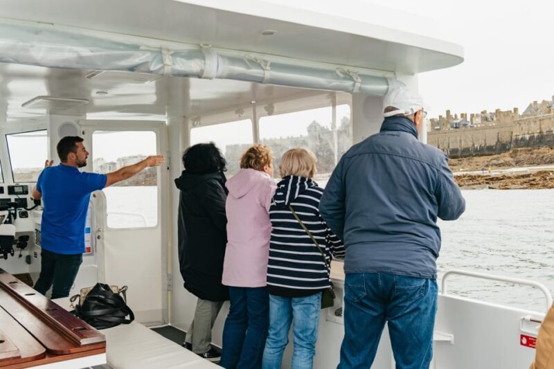 Saint-Malo: Guided Boat Tour With Local Captain - Participant Information