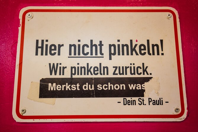 Saint Pauli Quickie the Short and Sexy Tour in Hamburg - Booking Information