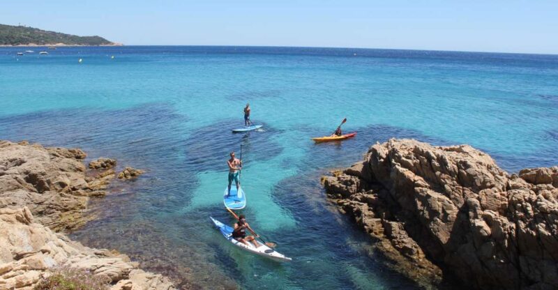 Saint-Tropez: Kayak Experience in Ramatuelle Reserve - Kayaking Along the Coast